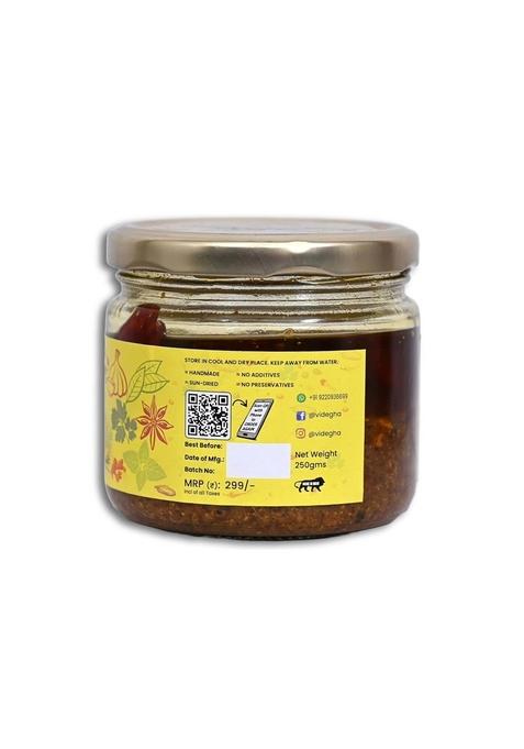 Videgha Lal Mirch Bharwa Achar | Stuffed Red Chilli Pickle Authentic Homemade