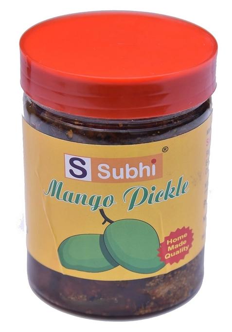 Subhi Homemade Mango Pickles | Home Made Pickle Ramkela Best 400G Organic Without Preservative Less Oil By