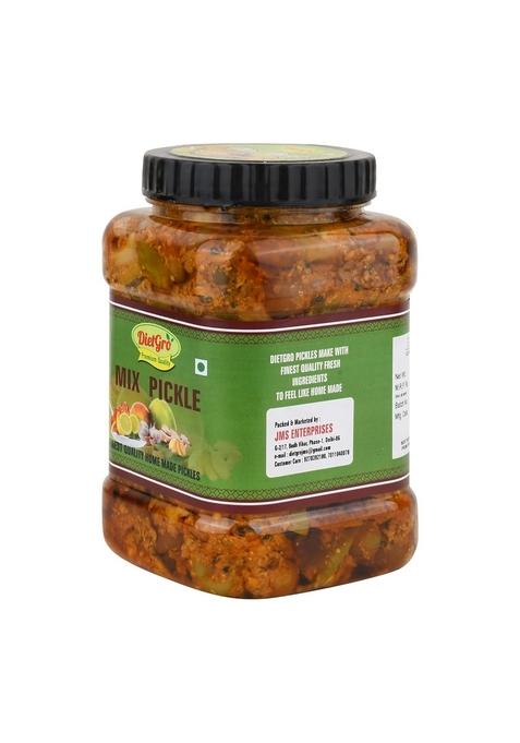 Dietgro Naturally Organic Home Made Mix Pickle 950 Gm