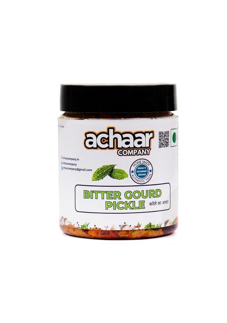 Achaar Company Bitter Gourd Pickle | Spicy Indian Achar No Artificial Preservative Pack Of 1 200 G