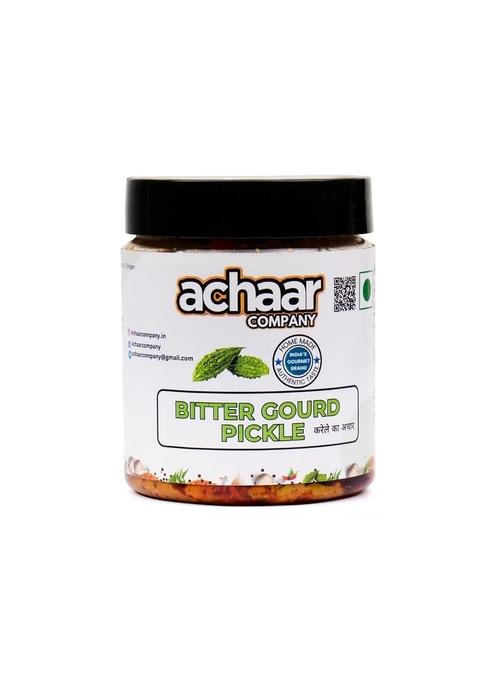 Achaar Company Bitter Gourd Pickle | Spicy Indian Achar No Artificial Preservative Pack Of 1 200 G
