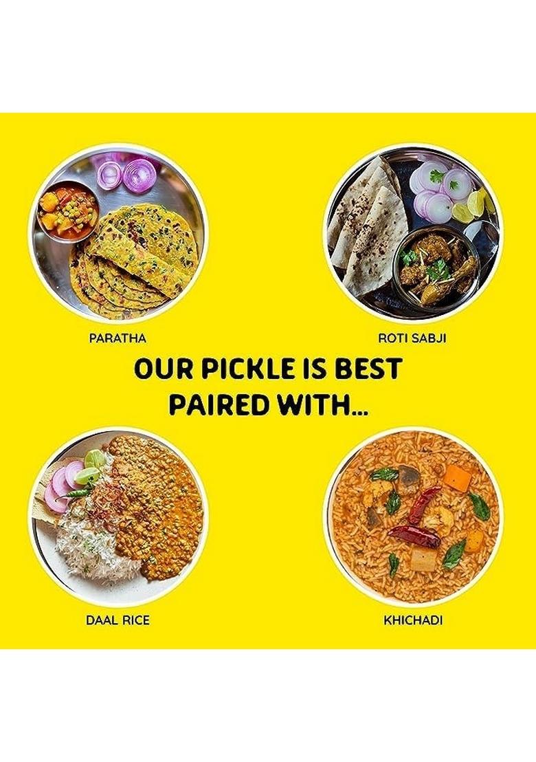 Iyer'S Recipe Fresh Cut Mango Pickle | Pure Home Made No Preservatives 100 Natural