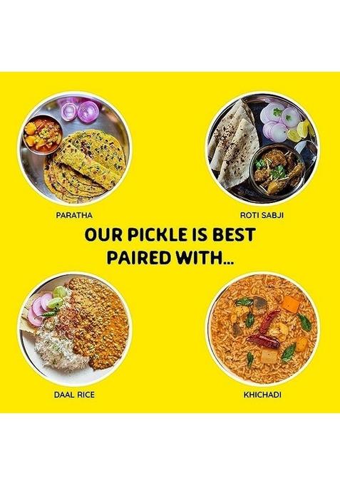 Iyer'S Recipe Fresh Cut Mango Pickle | Pure Home Made No Preservatives 100 Natural