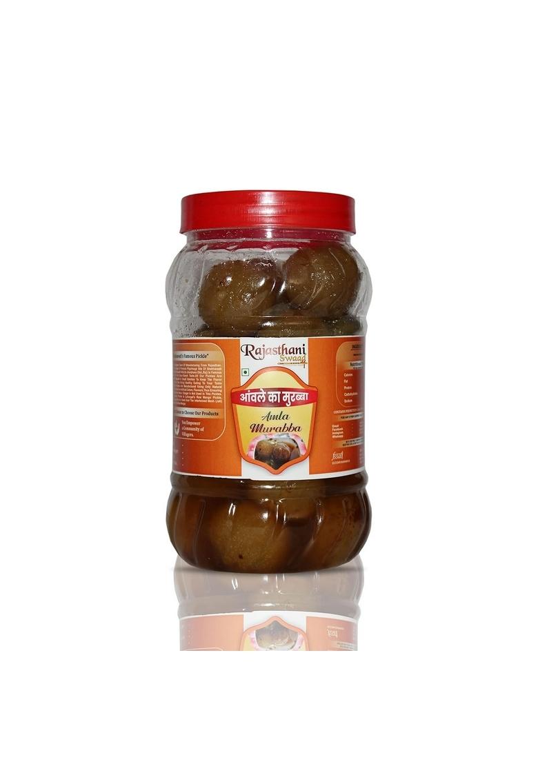 Rajasthani Swaad Dry Awle Ka Murraba | Immunity Booster Awla Homemade Organic Amla Murabba No Preservatives Jar Of 500 Grams