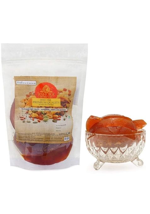 Ashoka Dry Fruits Fruit Mart Bel Giri Murabba Vacuum Packed Without Sugar Syrup Bael Belgiri Ka 1 Kg
