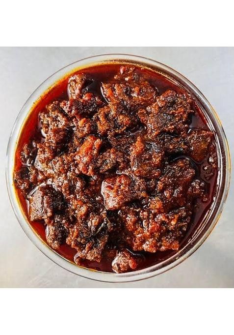 Mj Taste Natural Mutton Pickle | Traditional Andhra Style Spicy Tangy Achar Rich Aromatic With Handcrafted Indian Spices No Preservatives Home Made