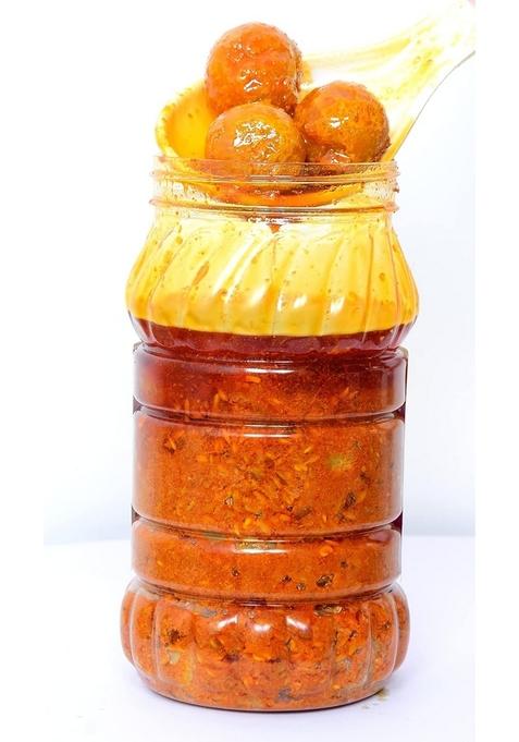 Rajasthani Swaad Gooseberry Pickle Traditional Homemade Awla Achar Organic Amla | Less Oil No Preservatives Jar Of 1 Kg