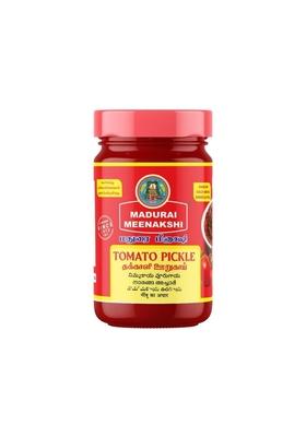 Madurai Meenakshi Tomato Pickle 300G | Authentic South Indian Thakkali Achar Traditional Homemade In Gingelly Oil Tangy Spicy Tamil Nadu Special