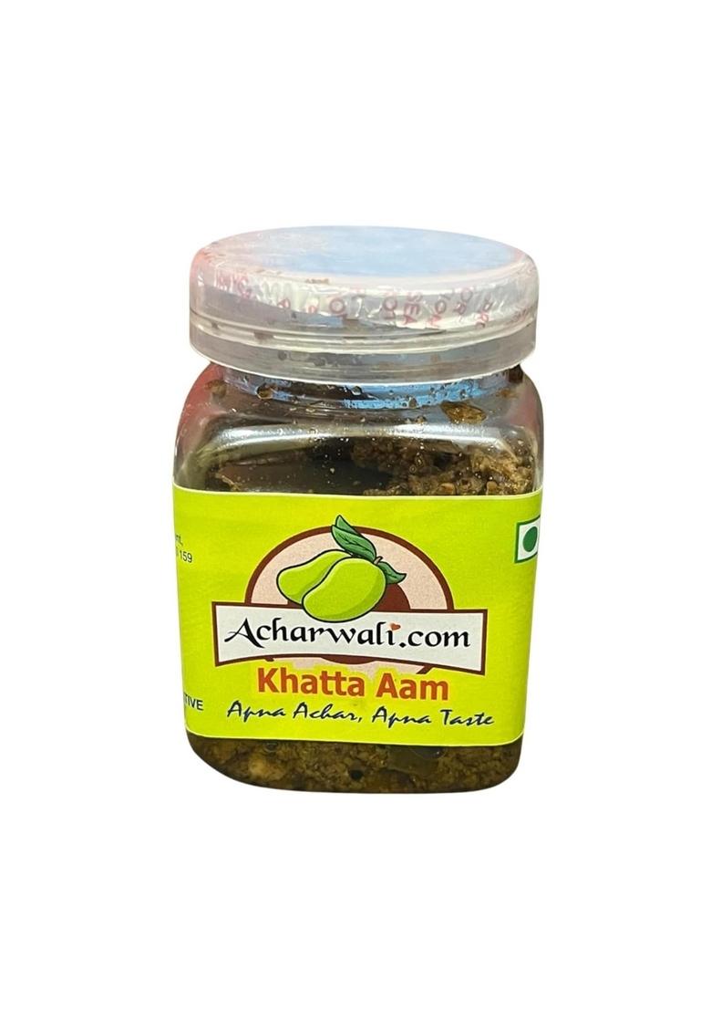 Acharwali Com Homemade Khatta Aam Achar | Combination Of Spicy Tangy Sweet Flavour Jar 250G