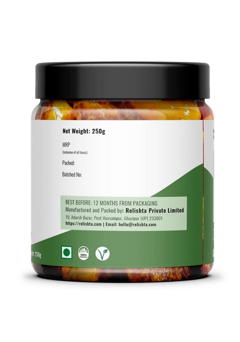 Relishta Amla Garlic Pickle Combo 2X250G Premium Less Oil Homemade