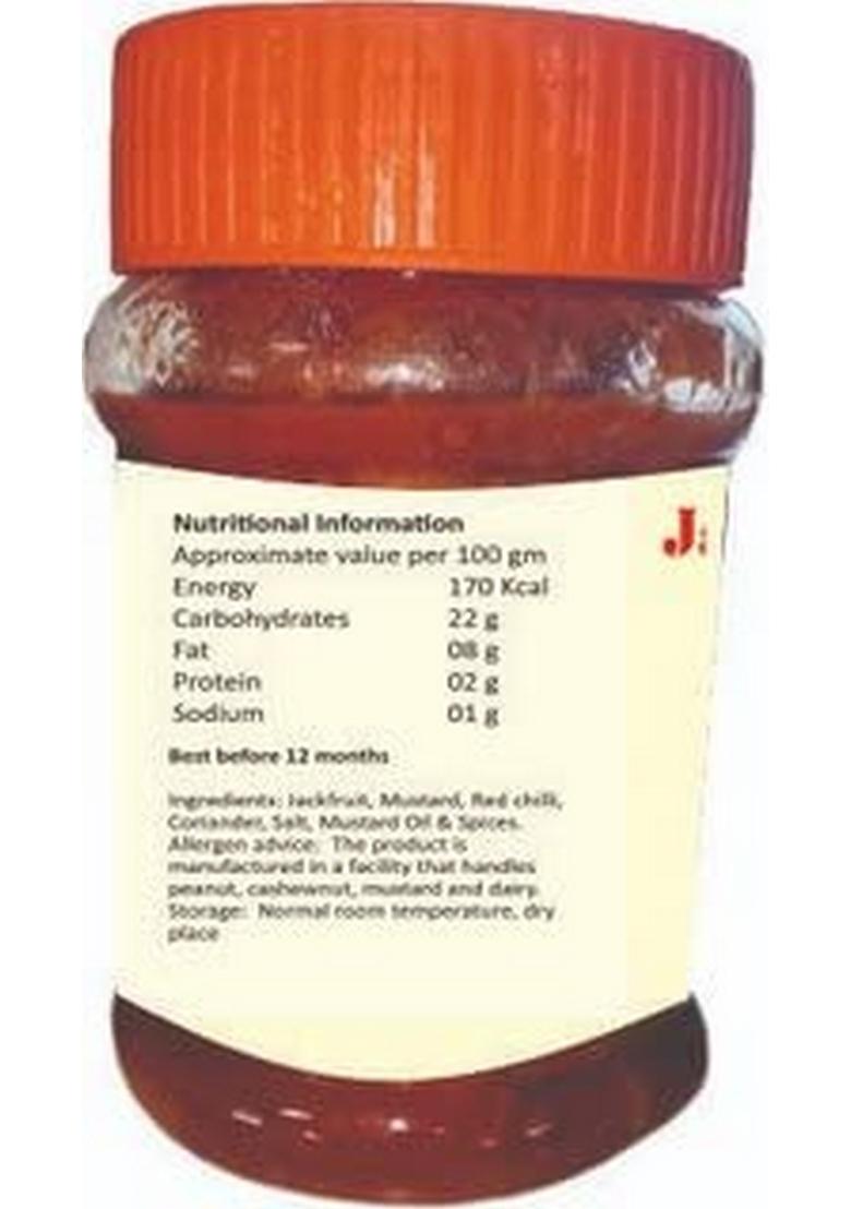 Mealsumm Jackfruit Pickle Low Salt For Chapati Poori 200 Gm