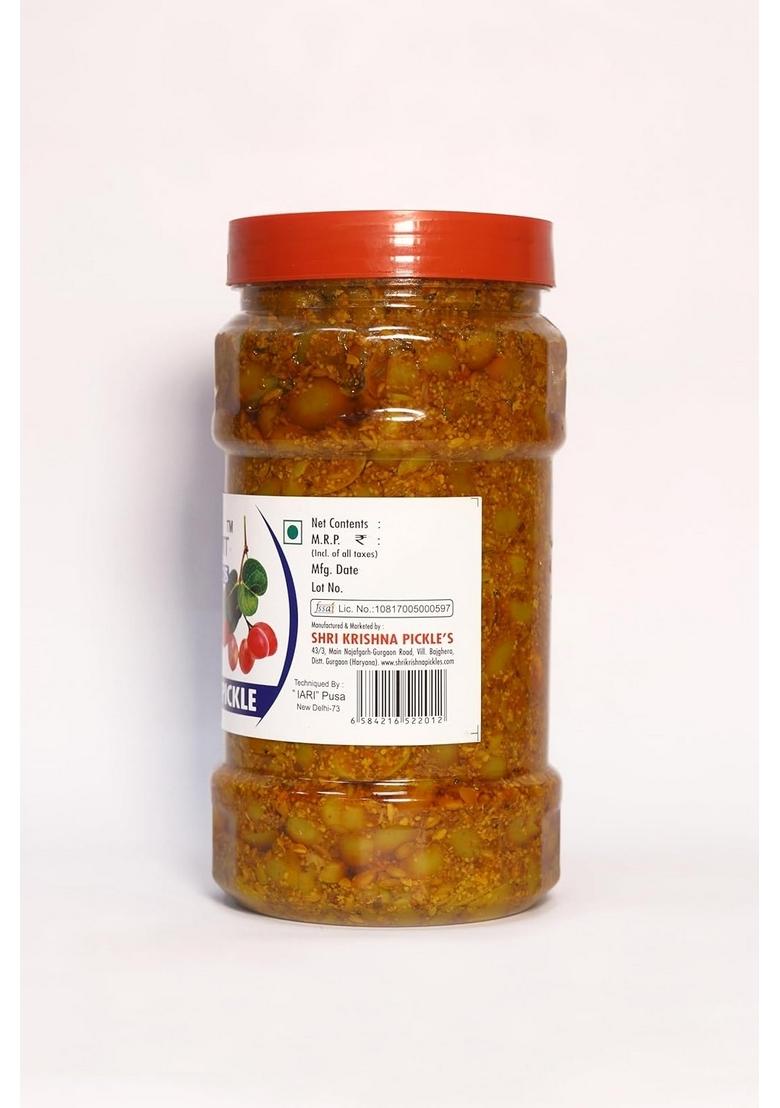 Shri Krishna Pickles Karonda Pickle Ka Achar In Mustard Oil Truly Homemade Traditional Indian Taste No Preservatives Plastic Jar 500Gm