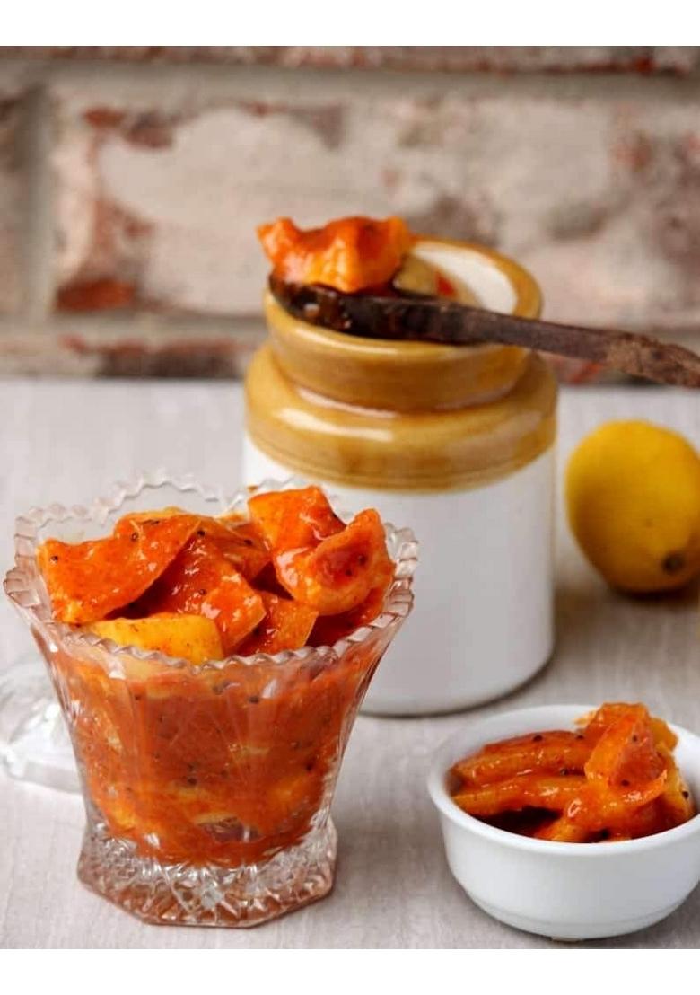 Gattani Natural'S Lemon Pickle | No Oil Preservatives Homemade 400