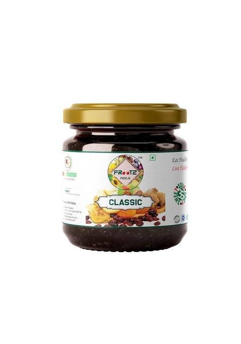 Frootz Pickle Classic Mixed Fruit | Tangy Sweet Spicy Flavoured 500Gm Pack Of 1