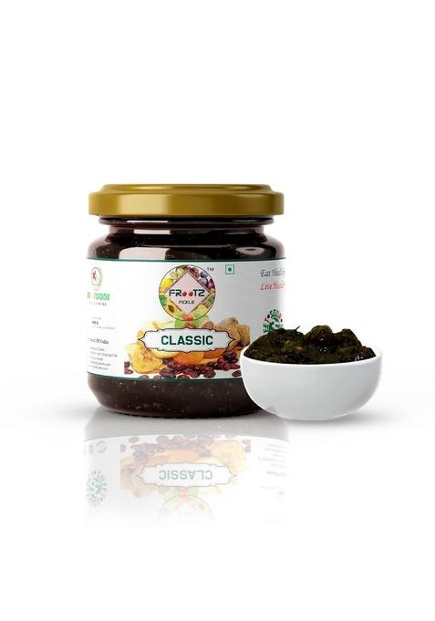 Frootz Pickle Classic Mixed Fruit | Tangy Sweet Spicy Flavoured 500Gm Pack Of 1