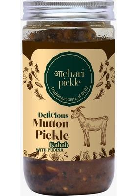 Achari Pickles Homemade Pudina Flavor Kabab Mutton Pickle 400 Gm Delhi North Style