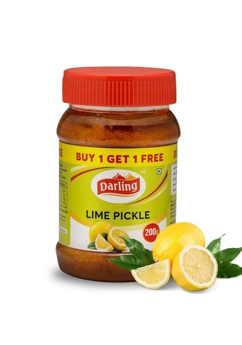 Darling Lemon Pickles 200G Buy1 Get 1 Traditional South Indian Taste | Authentic Achar No Added Colours Preservatives