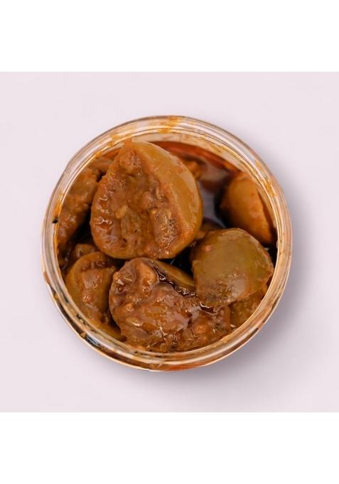 Rajasthani Swaad Lemon Pickle Homemade Nimbu Achar | Healthy And Antioxidant Enriched With Traditional Marwadi Taste Lime 400 Grams