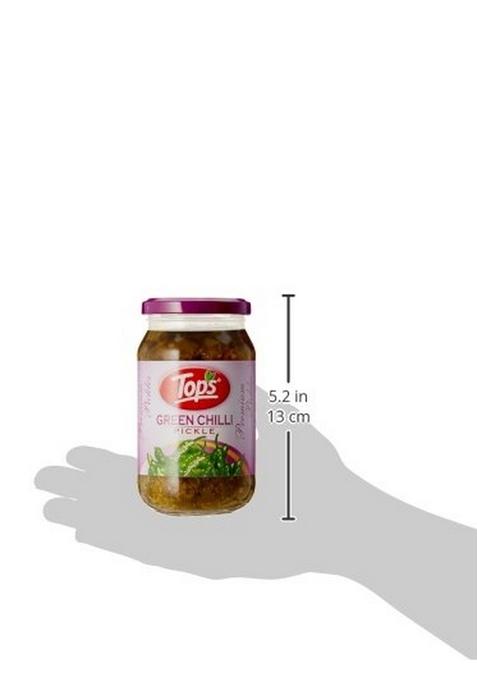 Tops Pickle Bottle Green Chilli 400G