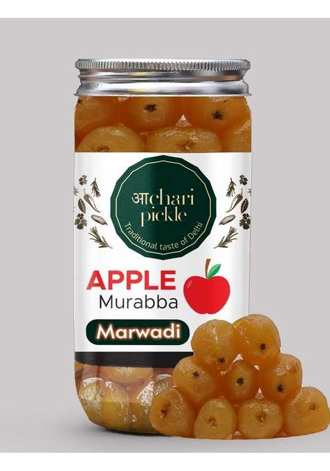 Achari Pickles Marwadi Apple Murabba Home Made Ma Ke Hath Se Bnaya Hua 400Gm |Ghar Ka ||Mouth Watering Mother Love Seb