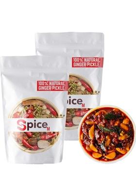 Hungry Beast Home Made Garlic Pickle | Andhra Style Vellullipaya Pachadi 250 Grams Pack Of 2