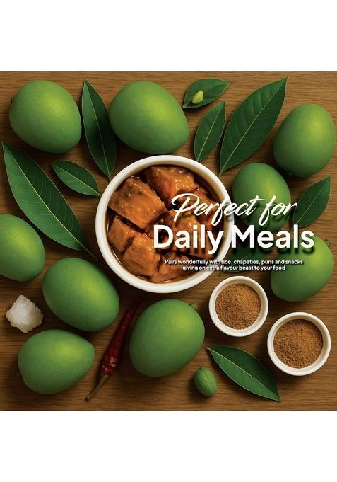 Acharwali Ghaar Ka Achar Homemade Khatta Aam | Combination Of Spicy Tangy Sweet Flavour Jar 250G