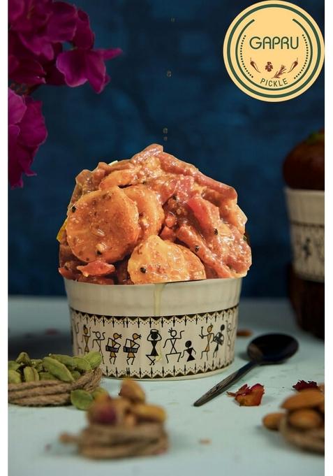 Gapru Pickle Banarasi Carrot Radish Home Made Gajar Mooli Ka Achar 400 Gm I Taste Bhi Health Homemade Organic