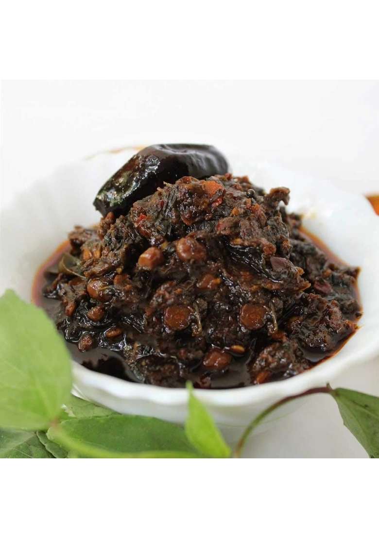 Sitara Foods Gongura Pickle Sorrel Leaves Aachar Without Garlic Home Made 500 Grams Pack - Indya