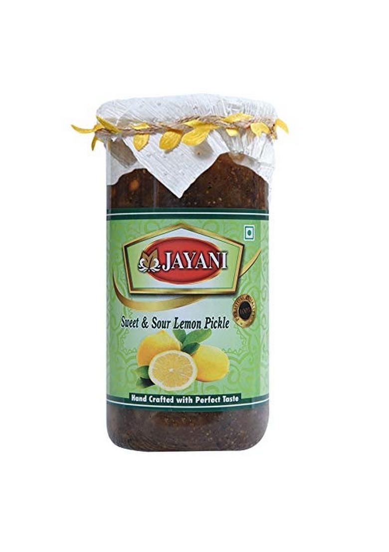 Jayani Homemade Sweet And Sour Lemon Pickle 800 Gm