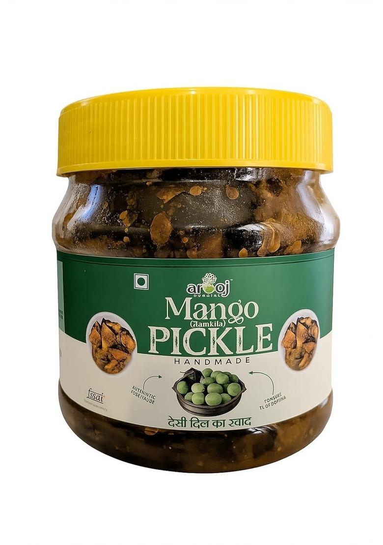 Arooj Premium Handmade Mango Pickle Ramkila 500G | Authentic Aam Ka Achar Traditional Homemade No Added Preservatives