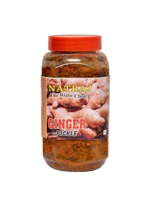 Natraj The Right Choice Ginger Adrak Pickle 500Gm | Ka Achaar Homemade Immunity Booster