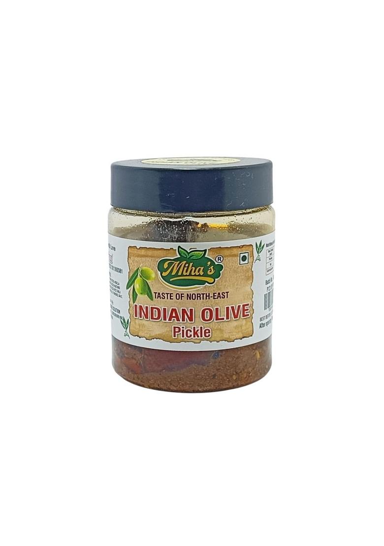 Miha'S North East Bamboo Shoot King Chilli Pickle And Indian Olive 2 Pack