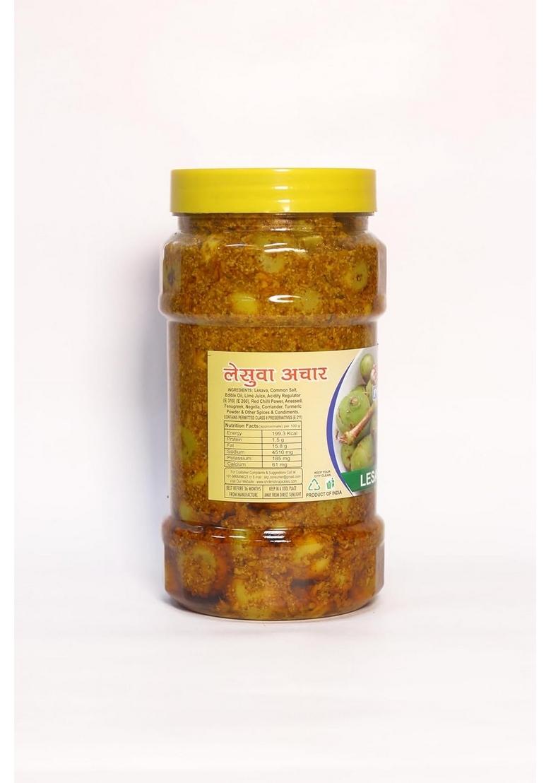 Shri Krishna Pickles Lesava Pickle Premium Infused With Rich Ingredients Elevate Your Culinary Experience Every Bite A Taste Beyond Compare 500Gm