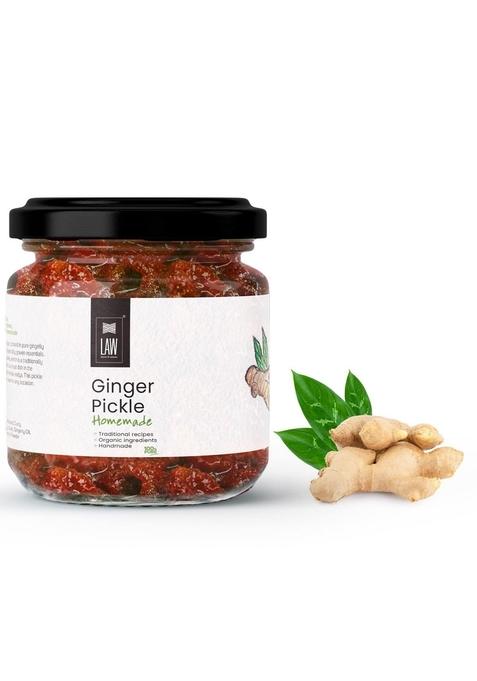 Looms Weaves Weaves™ Homemade Ginger Pickle 250Gm Handmade Preservative Free Grandma’S Secret Recipe Kerala Style