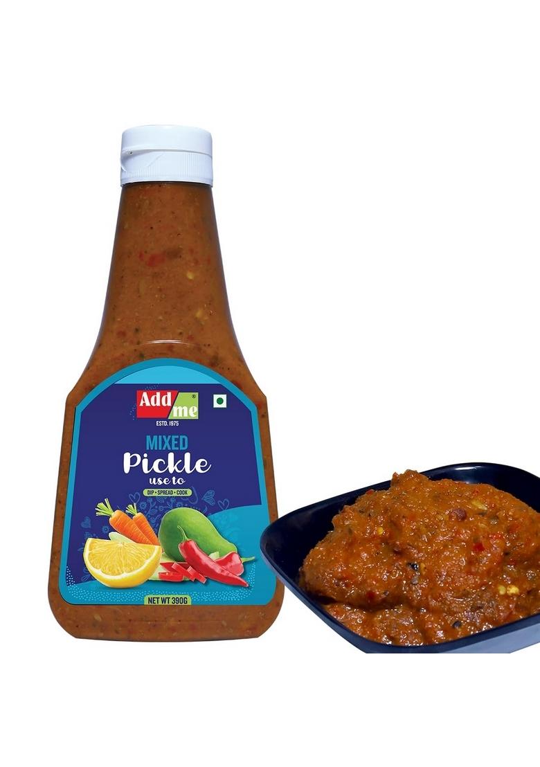Add Me Home Made Tasty Mixed Achar Pickle 390Gm Mix Masala 390 G Hot And Spicy