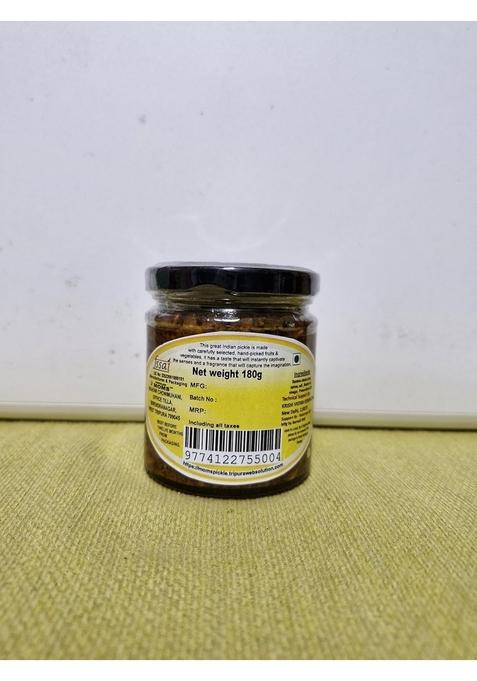 Popular Moms Bamboo Shoots Pickle 180 Gm | Kacche Bans Ka Achar Artisanal Baas Achhar Traditional Homemade Indian Spicy Tangy Flavor Vegetarian No Artificial Preservatives
