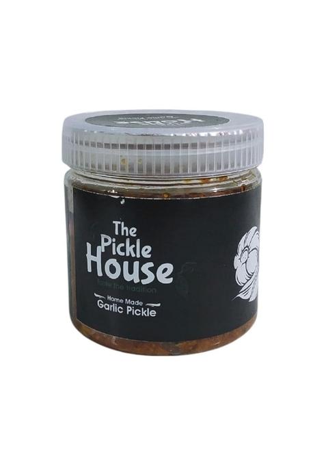 The Pickle House Homemade Garlic | Spicy Peeled Pickles No Chemical Presevatives Prepared From Healthy Oil Natural Ingredients Rich Flavor 250G