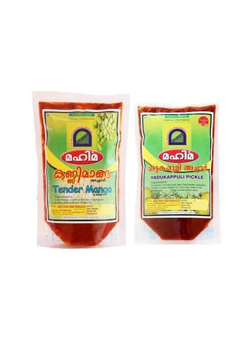 Mahima Tender Mango Pickle 200Gms 1 Vadukappuli Combo Pack