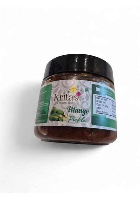 Kritas South Indian Mango Pickle – Artisanally Made With Natural Spices | Bold Flavorful Traditional Achar