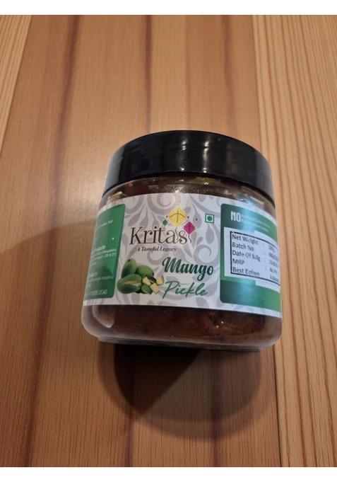 Kritas South Indian Mango Pickle – Artisanally Made With Natural Spices | Bold Flavorful Traditional Achar