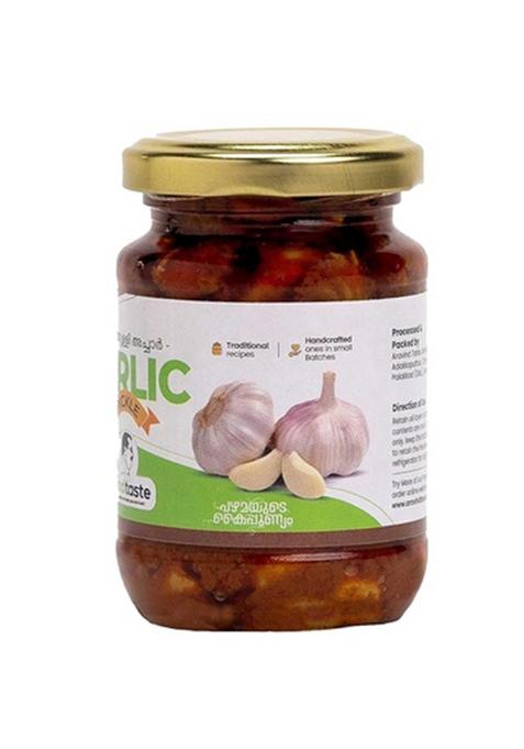 Aravindtaste Traditionall Homemade Garlic Pickle| Lahsun Ka Achar No Added Preservatives Artificial Flavours | Traditional Recipe 100Gm
