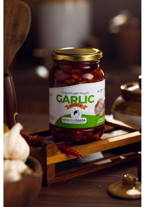 Aravindtaste Traditionall Homemade Garlic Pickle| Lahsun Ka Achar No Added Preservatives Artificial Flavours | Traditional Recipe 100Gm