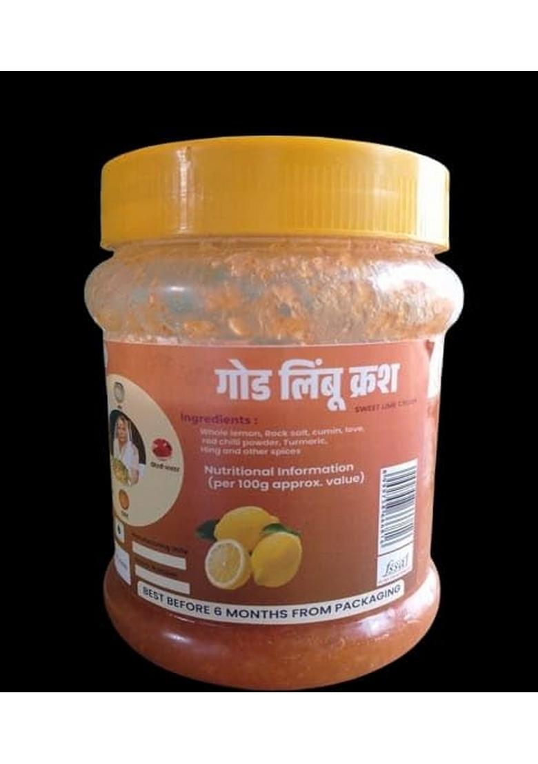 Mother Pickles Homemade Lemon Pickle Traditional Indian Style 500G Glass Jar Medium 500 Gram