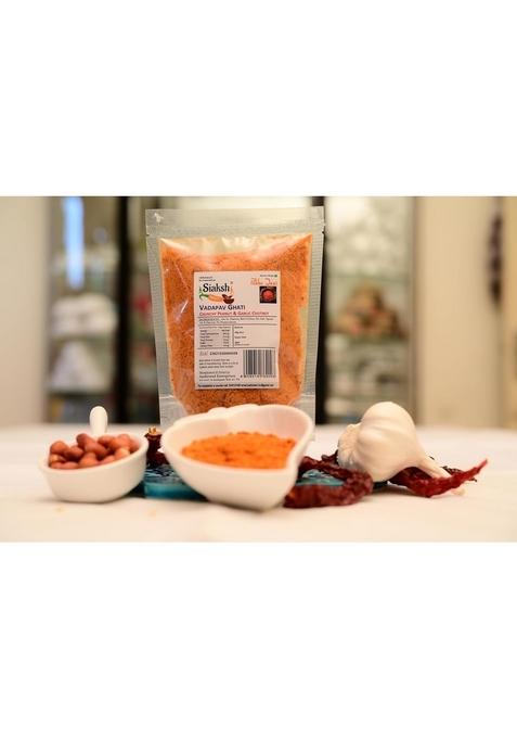 Siaksh Vada Pav Masala Powder Mix 150Gm Authentic Spicy Tastes Well With Vadapav As Dry Chutney Use It Seasoning On Dahi And Other Chaat Items