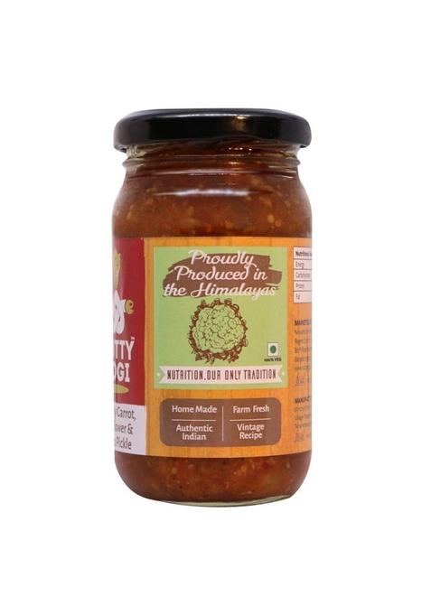 Nutty Yogi Crunchy Carrot Cauliflower And Turnip Pickle 200G 1 Count