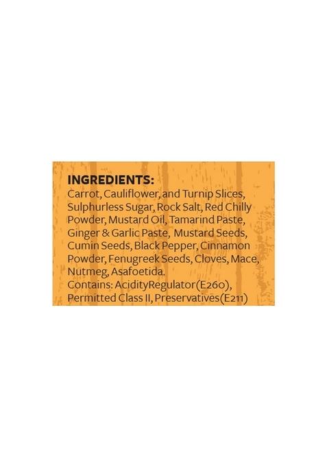 Nutty Yogi Crunchy Carrot Cauliflower And Turnip Pickle 200G 1 Count