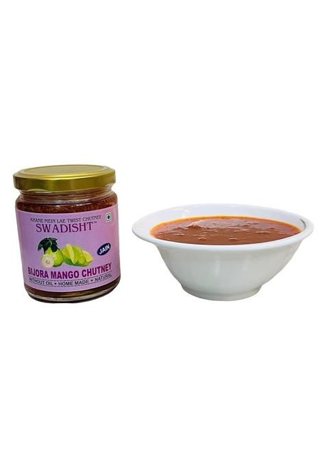 Swadisht Bijora Mango Chutney Oil Free 100 Natural Jain