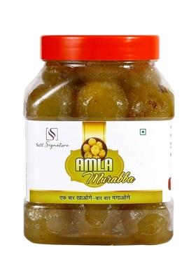 Self Signature Organics Amla Murabba | 100 Fresh With Homemade Taste Pure Natural Healthy 900 Gram
