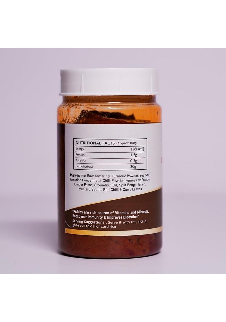 Maja Nature Foods Raw Tamarind Tomato Pickle Combo Pack | Tangy And Spicy Indian Flavors No Artificial Preservatives Perfect For Enhancing Meals Snacks 250 Grams Each