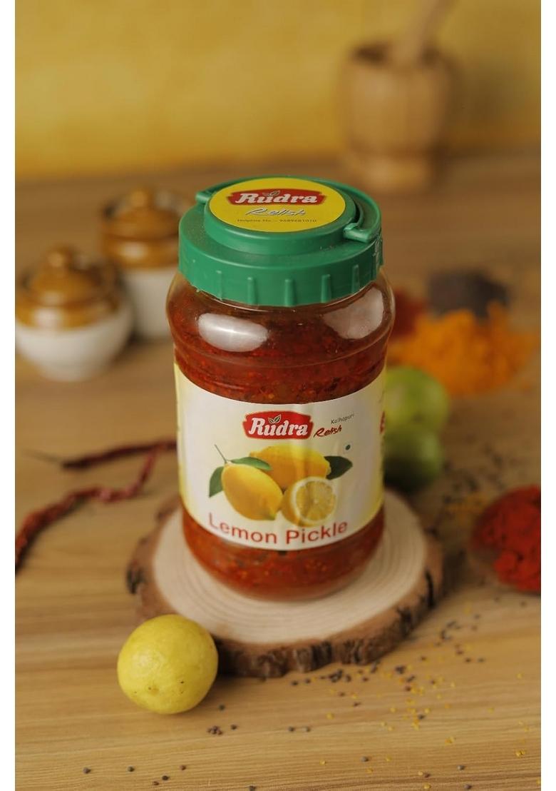 Rudra Lemon Pickle 1 Kg Jar